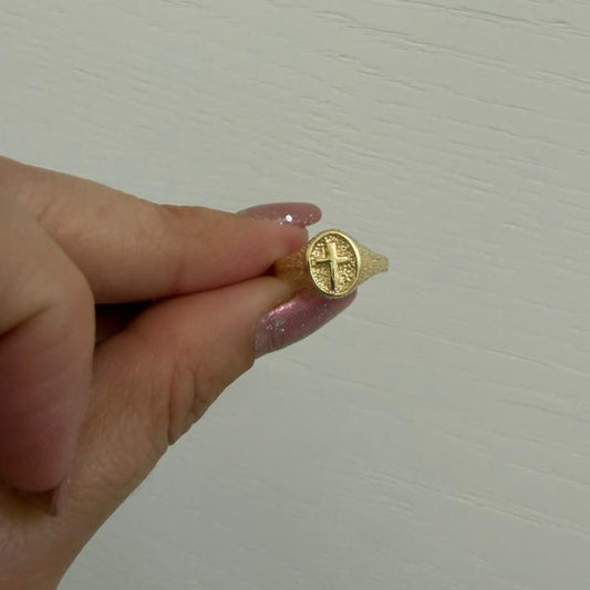ANILLO CRUZ MINI RING - Mariana Osorno Joyería