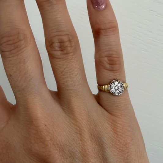ANILLO MINI RING CIRCULO - Mariana Osorno Joyería