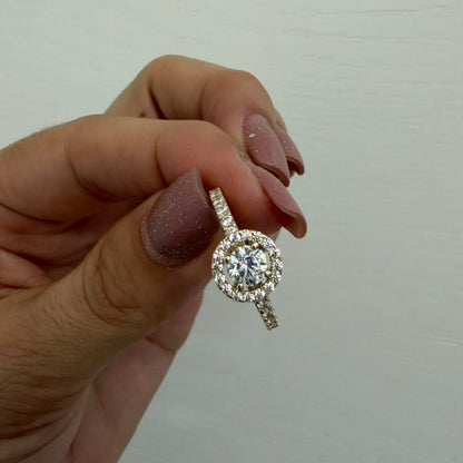 ANILLO SOLITARIO CIRCONIA - Mariana Osorno Joyería