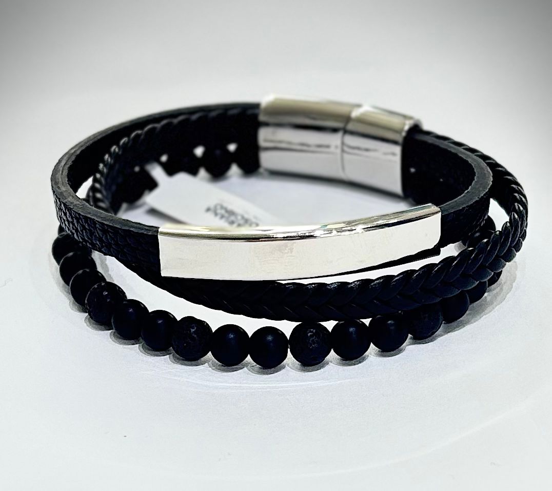 PULSERA VOLCANO PLATEADA - Mariana Osorno Joyería