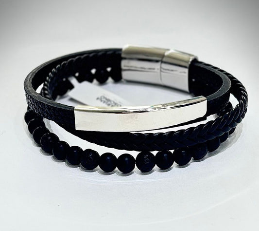 PULSERA VOLCANO PLATEADA - Mariana Osorno Joyería
