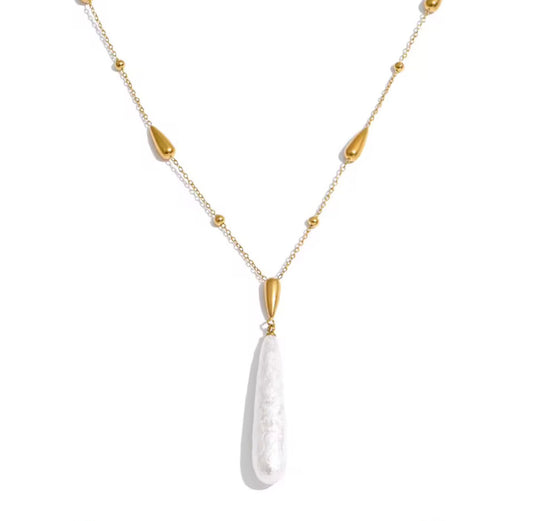 COLLAR GOTA DE PERLA