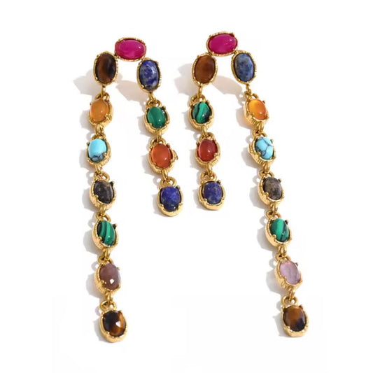 ARETES DOBLE NATURAL