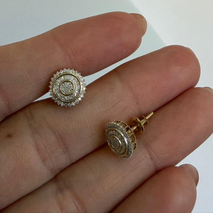 Arete picos med - Mariana Osorno Joyería