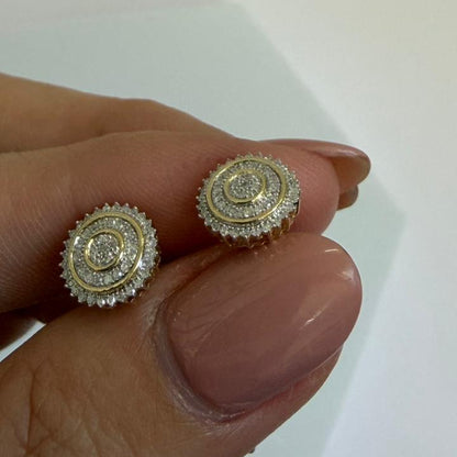 Arete picos med - Mariana Osorno Joyería