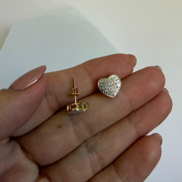 ARETES CORAZON GRANDE