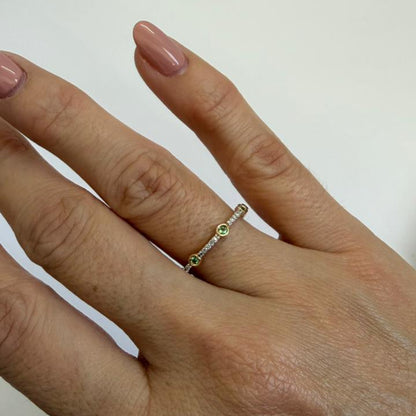 ANILLO STATEMENT ESMERALDA
