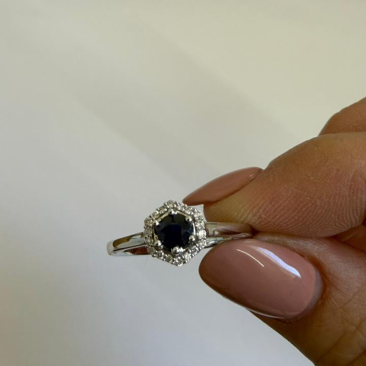 ANILLO HEXAGONO - Mariana Osorno Joyería