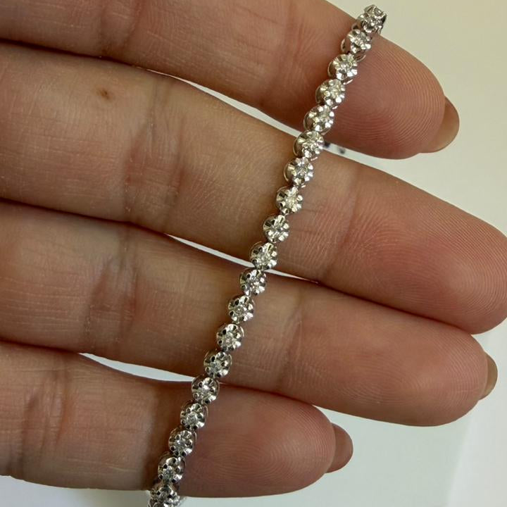 PULSERA TENIS - Mariana Osorno Joyería