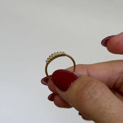 ANILLO CIRCONIAS - Mariana Osorno Joyería