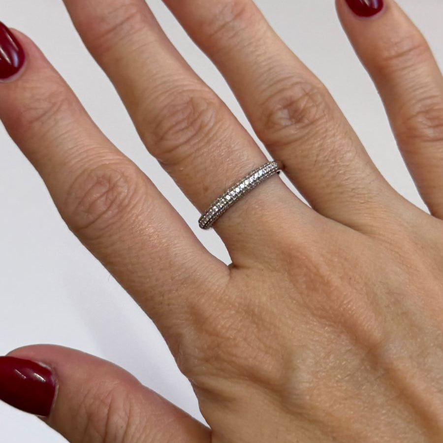 ANILLO CHURUMBELA PLATEADO - Mariana Osorno Joyería