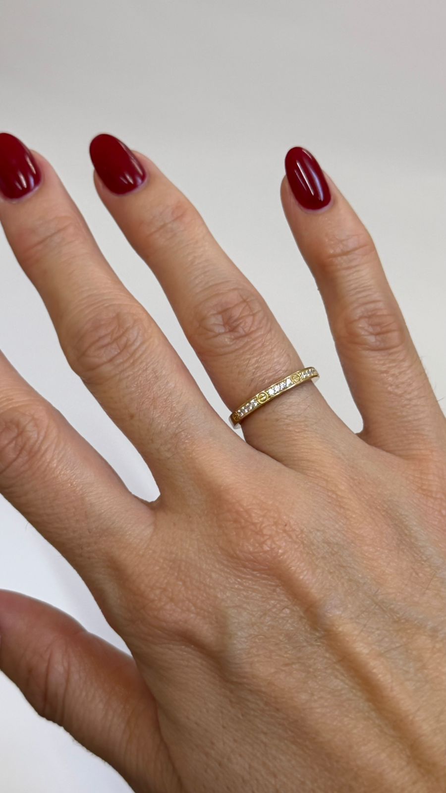 ANILLO DORADO - Mariana Osorno Joyería