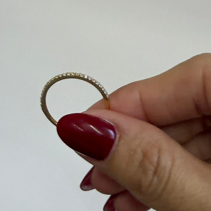 ANILLO CIRCONIAS - Mariana Osorno Joyería