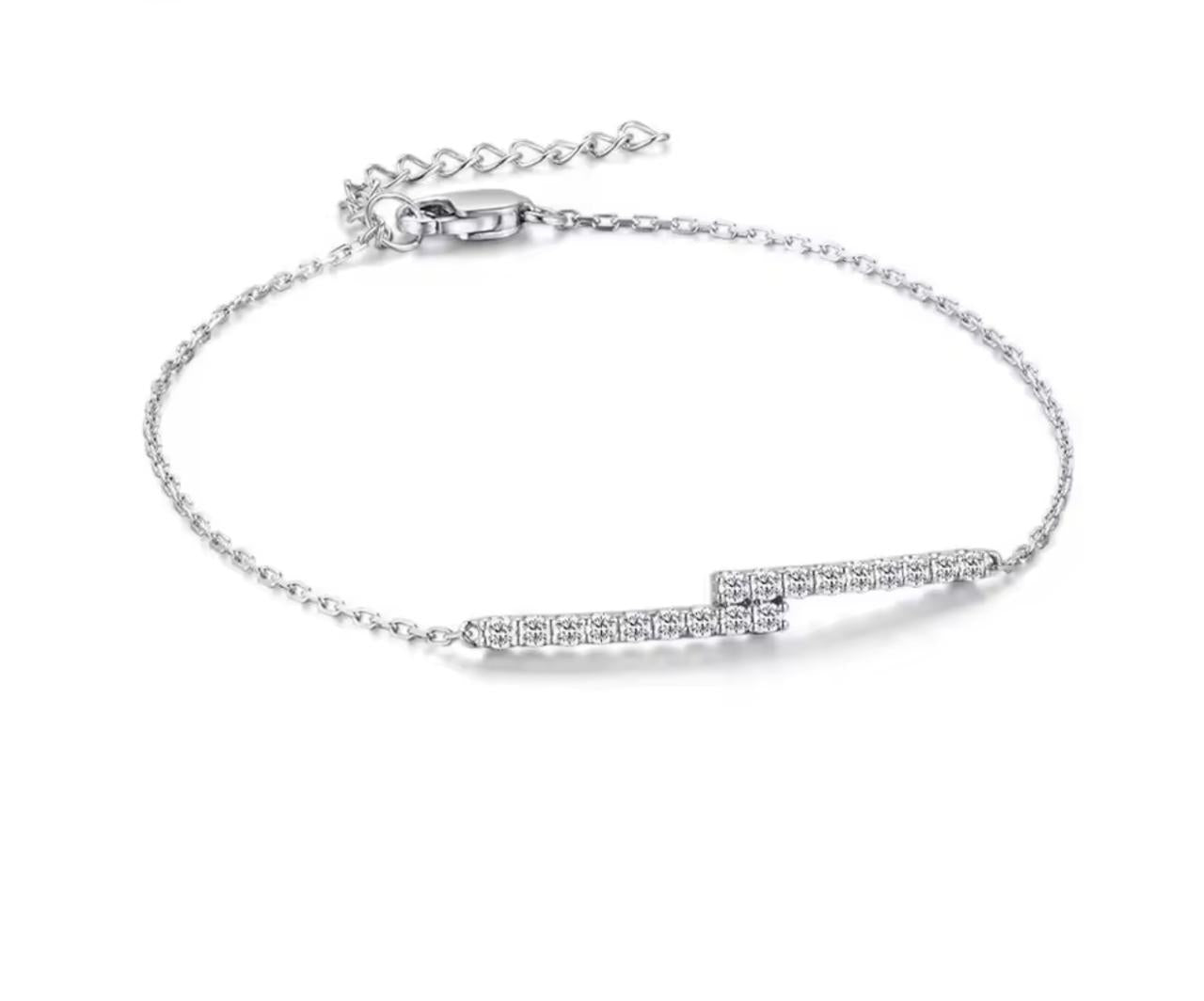 PULSERA DOBLE BARRA - Mariana Osorno Joyería