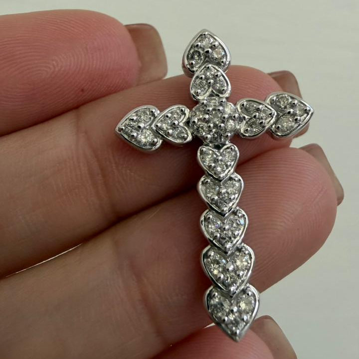 DIJE CRUZ GRUESA - Mariana Osorno Joyería