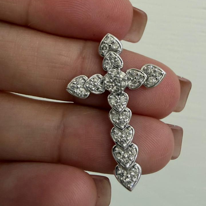 DIJE CRUZ GRUESA - Mariana Osorno Joyería
