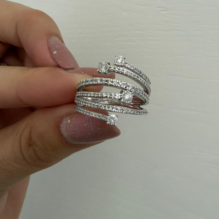 MAXI ANILLO LLUVIA DE ESTRELLAS - Mariana Osorno Joyería