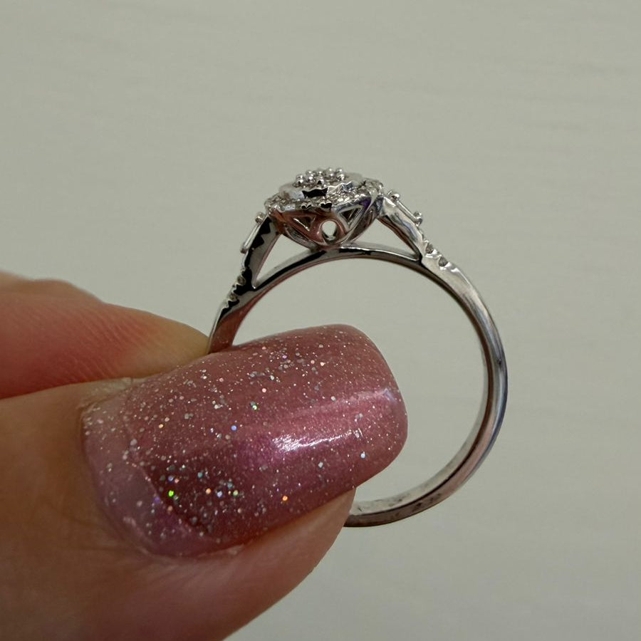 ANILLO SOLITARIO GOTA - Mariana Osorno Joyería