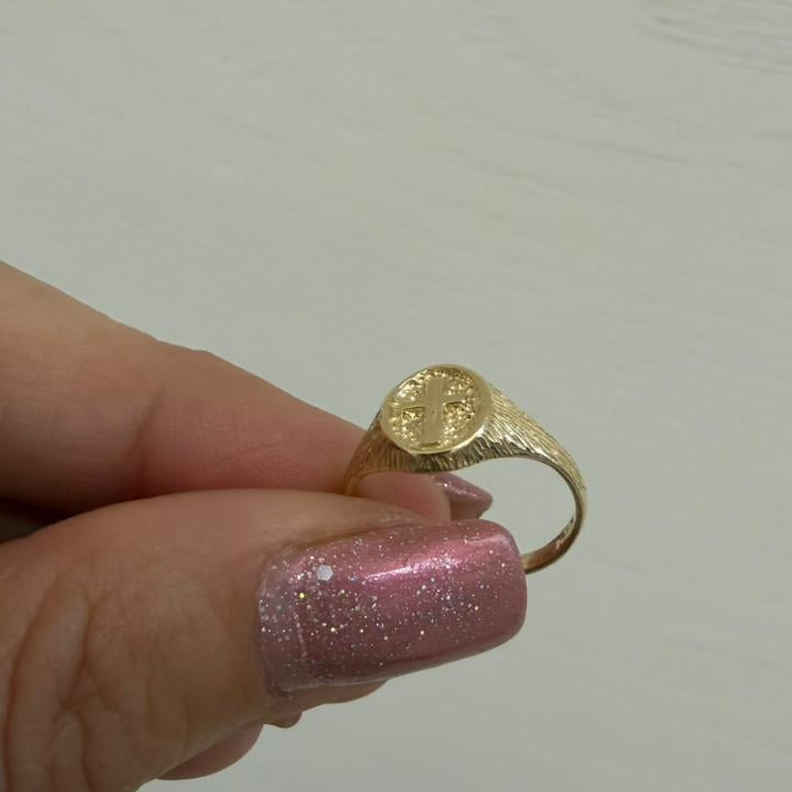 ANILLO CRUZ MINI RING - Mariana Osorno Joyería