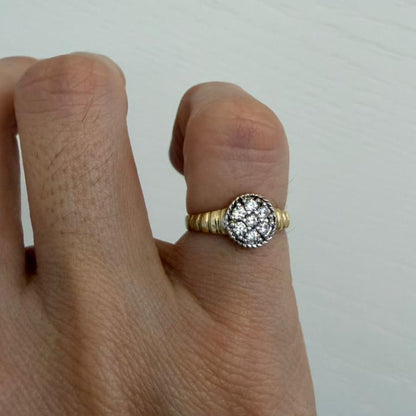 ANILLO MINI RING CIRCULO - Mariana Osorno Joyería