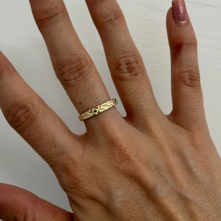 ANILLO LABRADO - Mariana Osorno Joyería