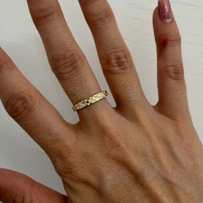 ANILLO LABRADO - Mariana Osorno Joyería