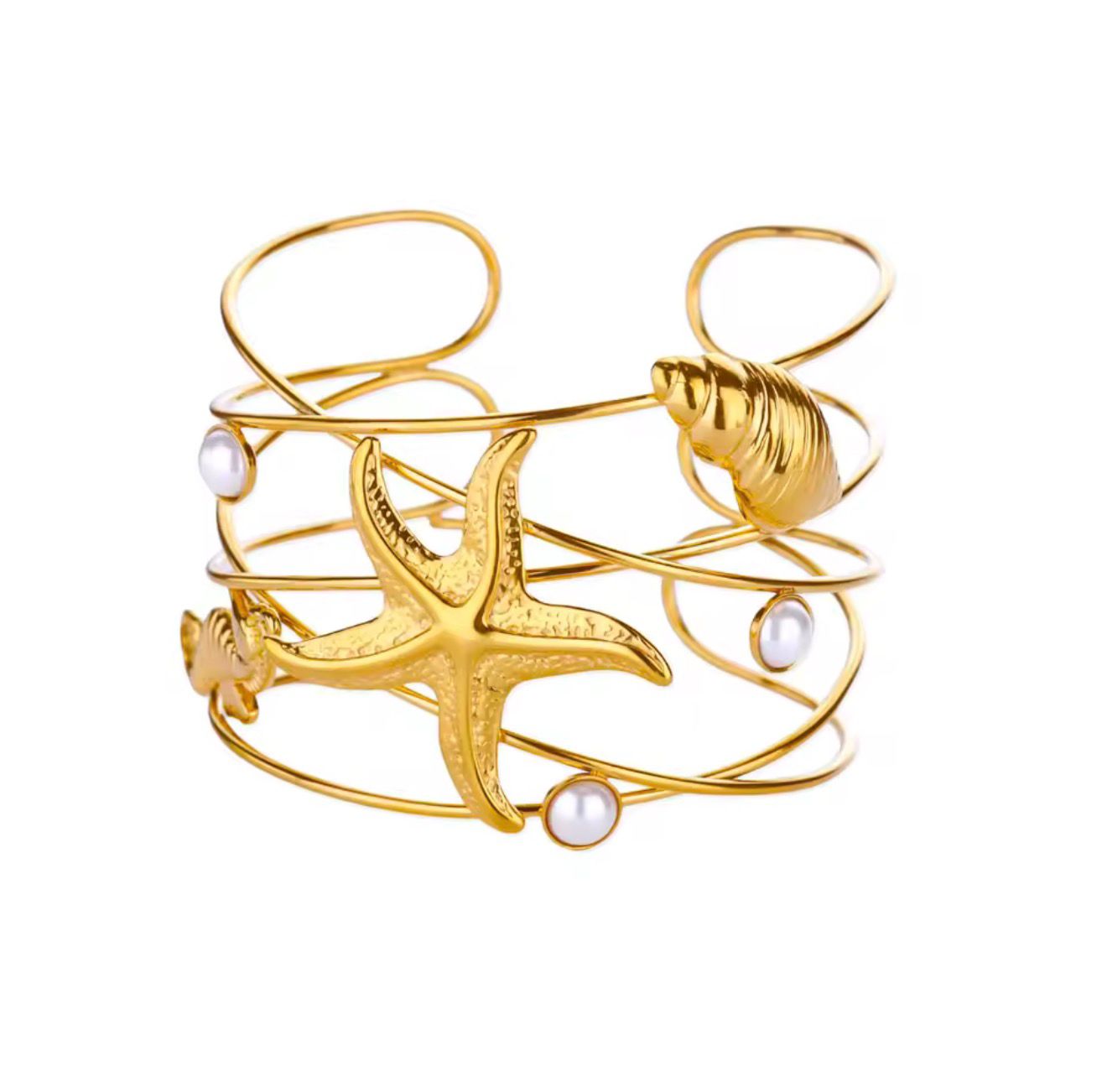 maxi pulsera estrella - Mariana Osorno Joyería