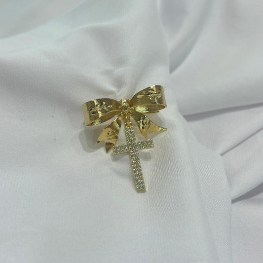 BROCHE LAZO VIRGEN - Mariana Osorno Joyería