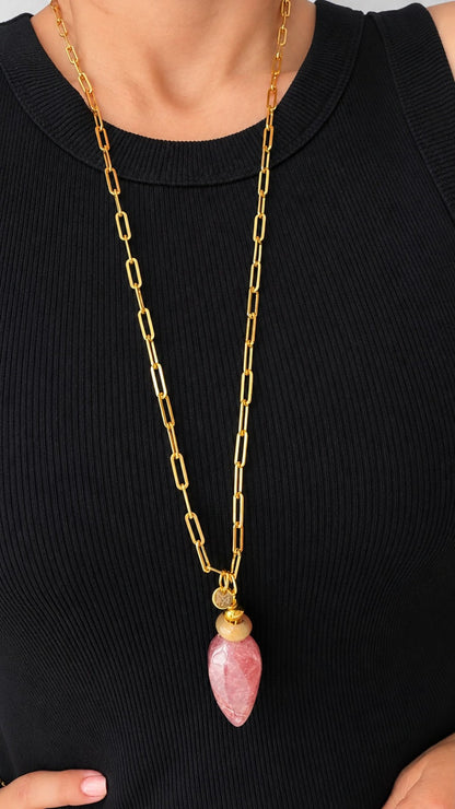 COLLAR PENDULO DE CUARZO