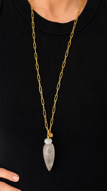 COLLAR PENDULO DE CUARZO