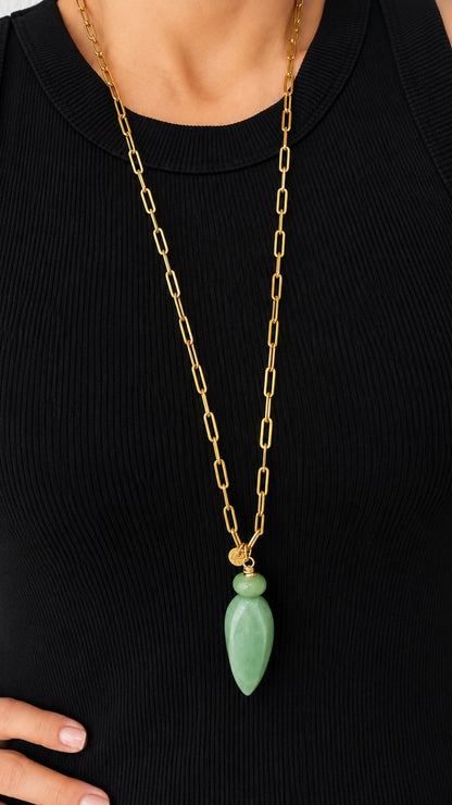 COLLAR PENDULO DE CUARZO