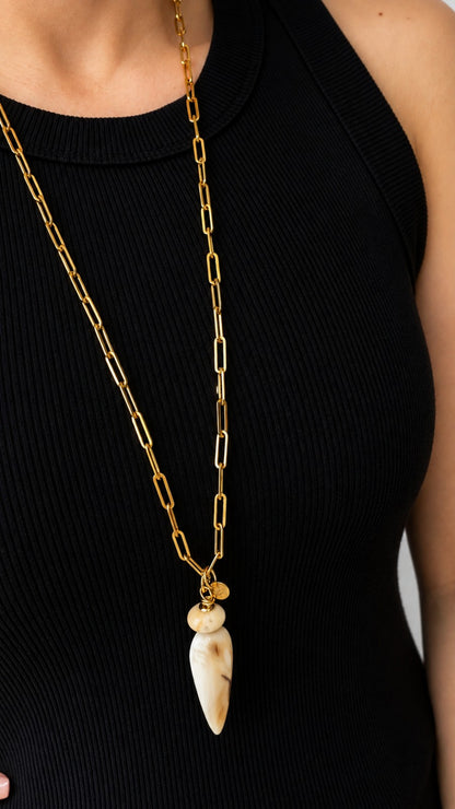 COLLAR PENDULO DE CUARZO