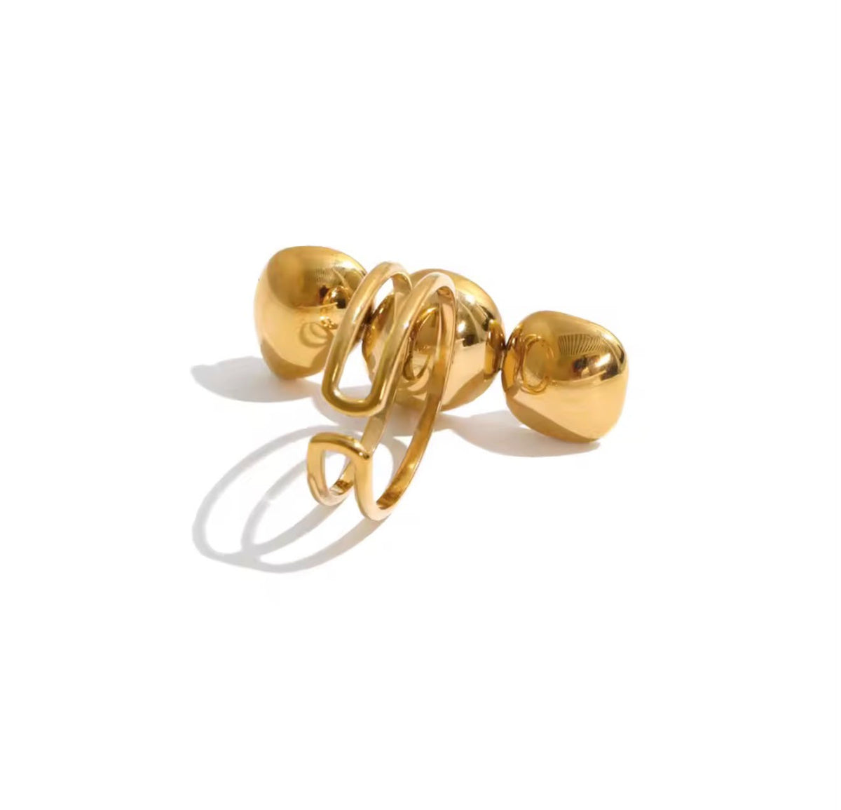 ANILLO TRIPLE CRISTAL