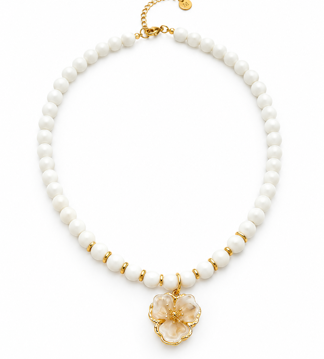 COLLAR AGATA FLOR