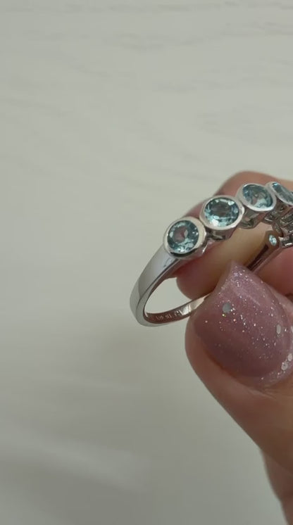 ANILLO TOP AZUL