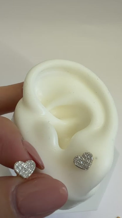 ARETES CORAZÓN BABY