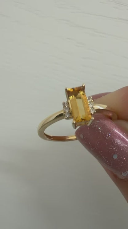 ANILLO CITRINO